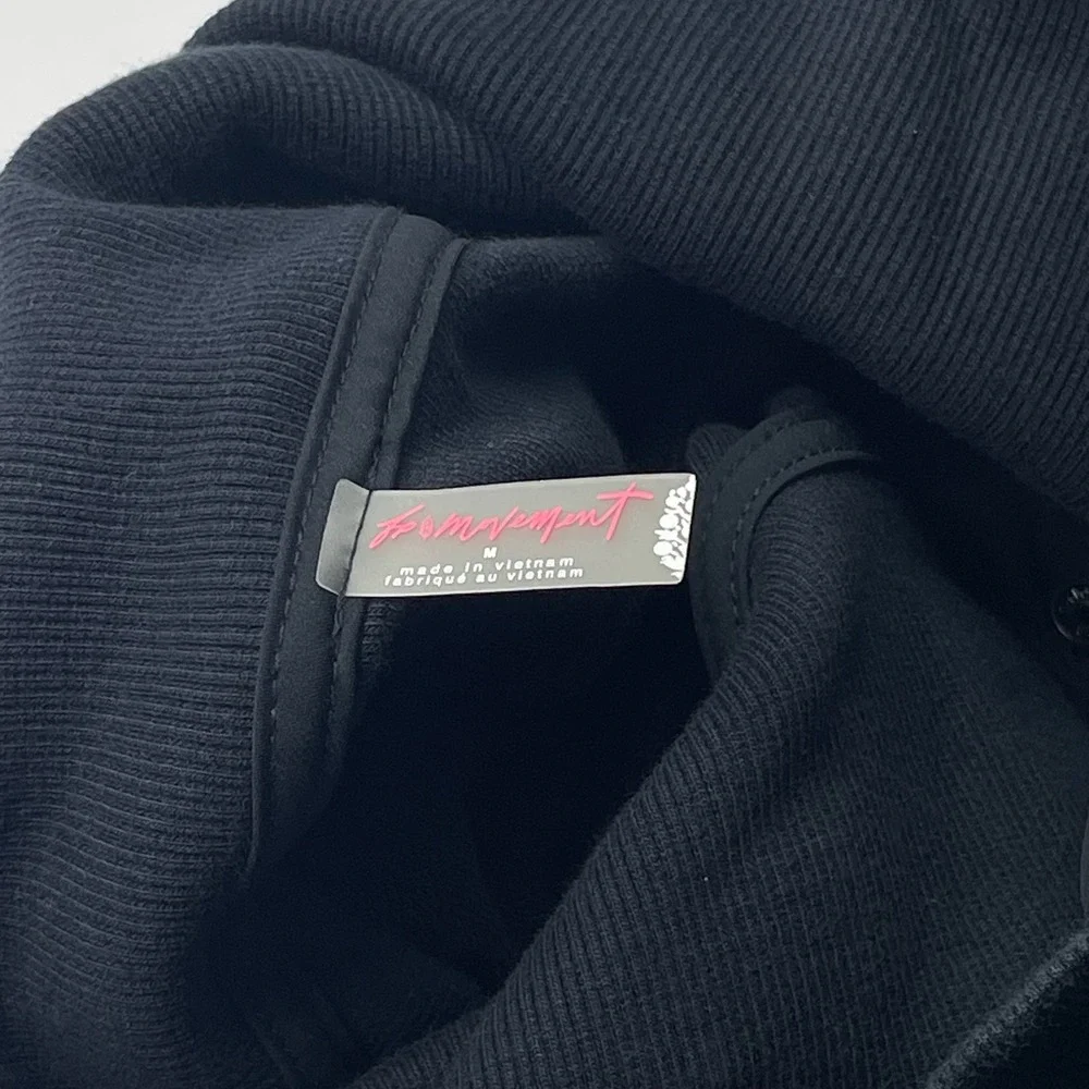 Free People FP Movement Venture Pullover Jacket M Navy Blue Heavyweight $178 - Picture 4 of 12